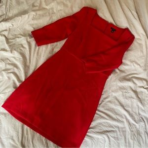 Ann Taylor Red Mini Dress